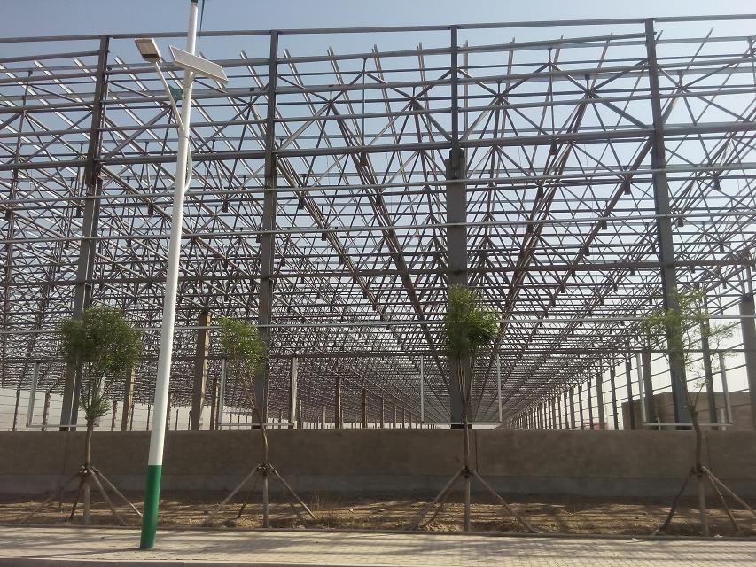 长沙汽车工业厂房网架